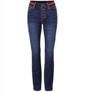 CABI Womens' Button Fly Skinny Blue Jeans Size 2